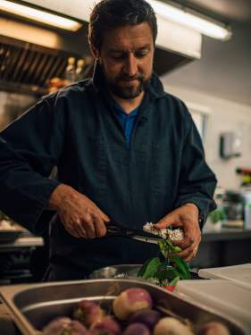 Sébastien Porquet - Chef - Cuisine - le Saltimbanque - Baie de Somme - Hauts de France - Michelin - GaultMillau